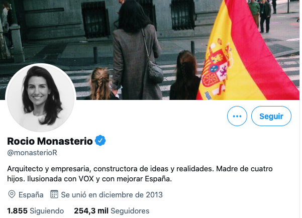 Rocio Monasterio Twitter